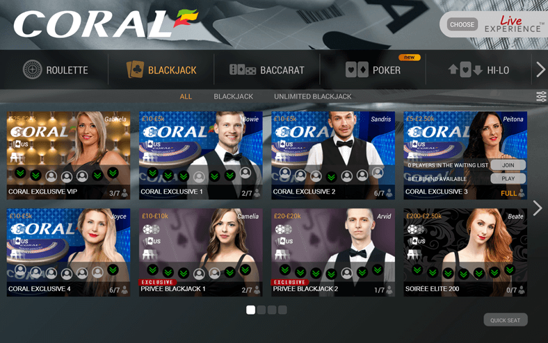 best online casino blackjack